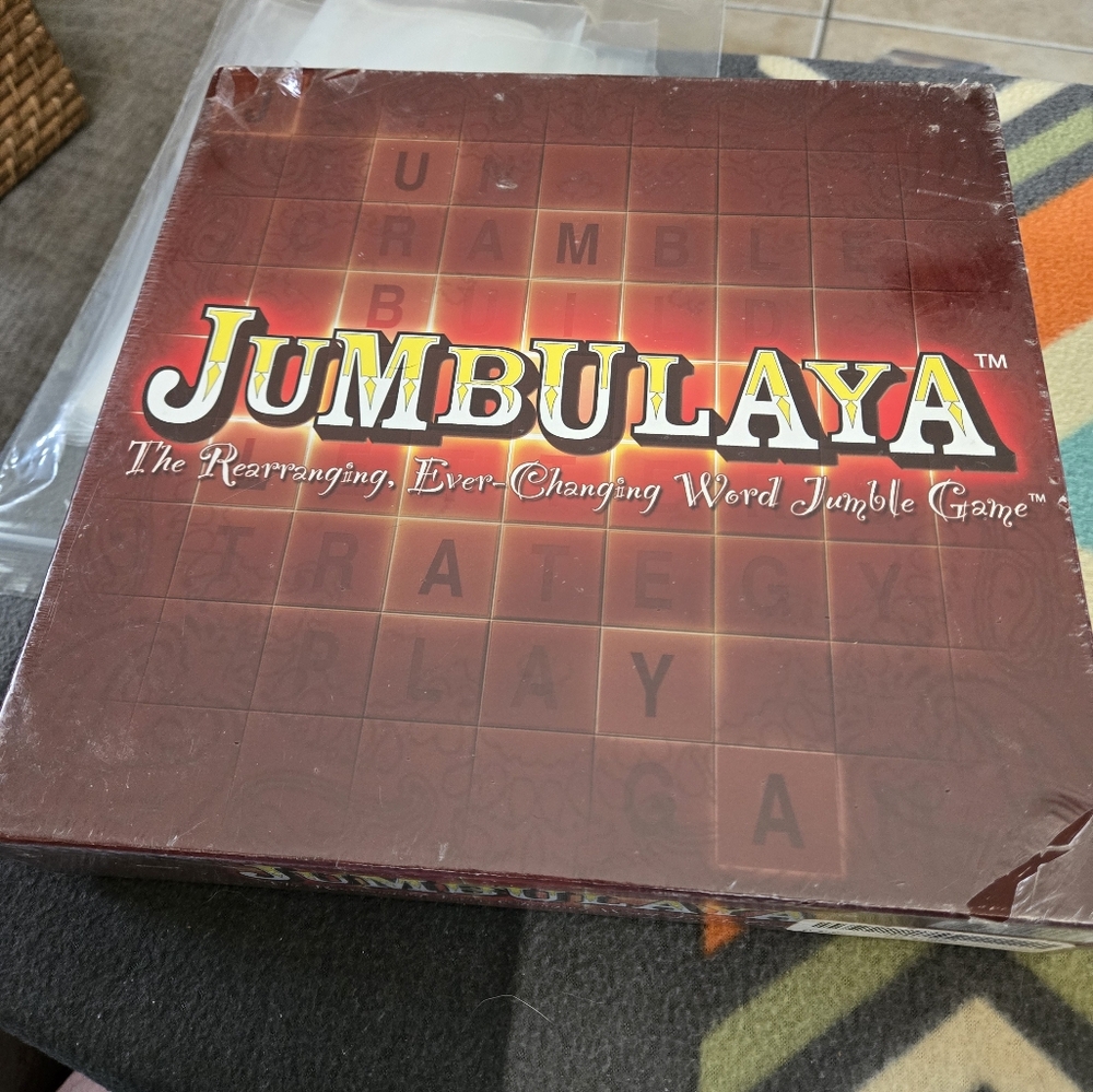 New/Sealed "Jumbulaya" Game by Platypus Games - 2009 Edition